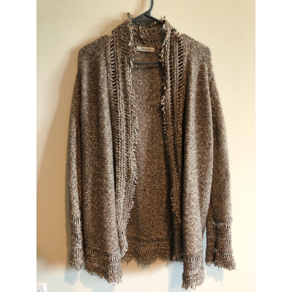 Thick cardigan